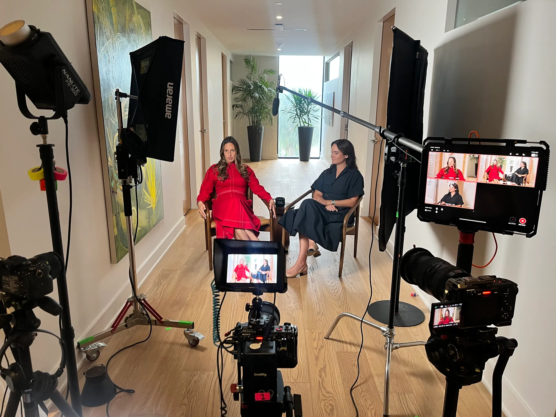 Ongoing monthly video content production for a Miami business